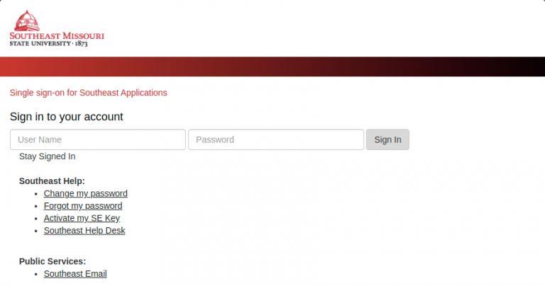 semo portal login