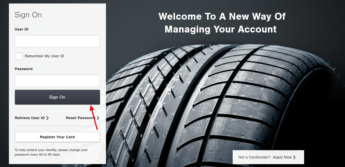 Big O Tires Credit Card Login