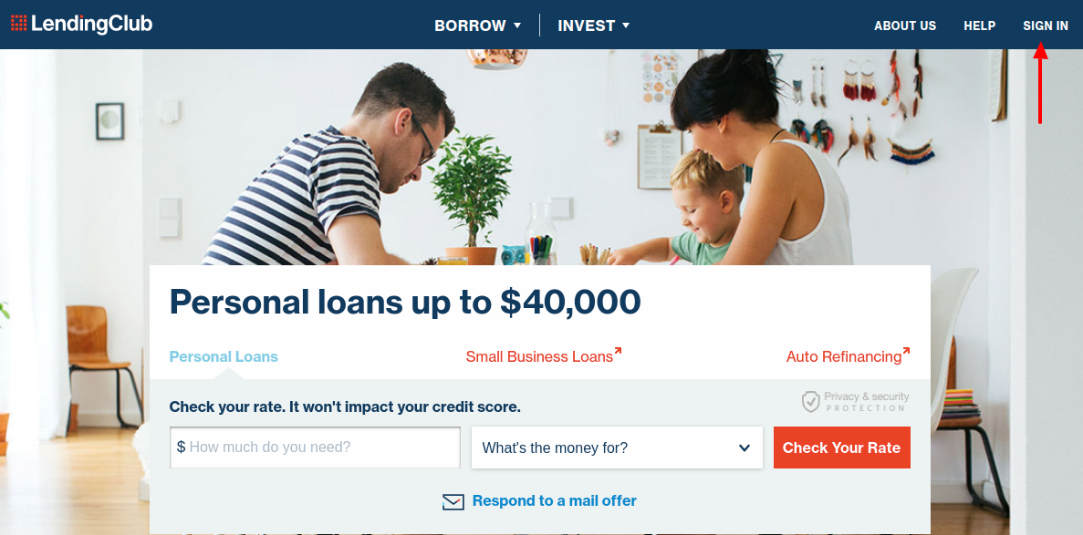 LendingClub Login