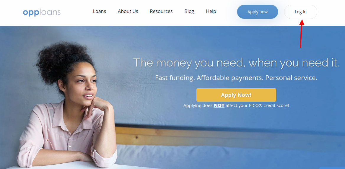 OppLoans personal loan Login