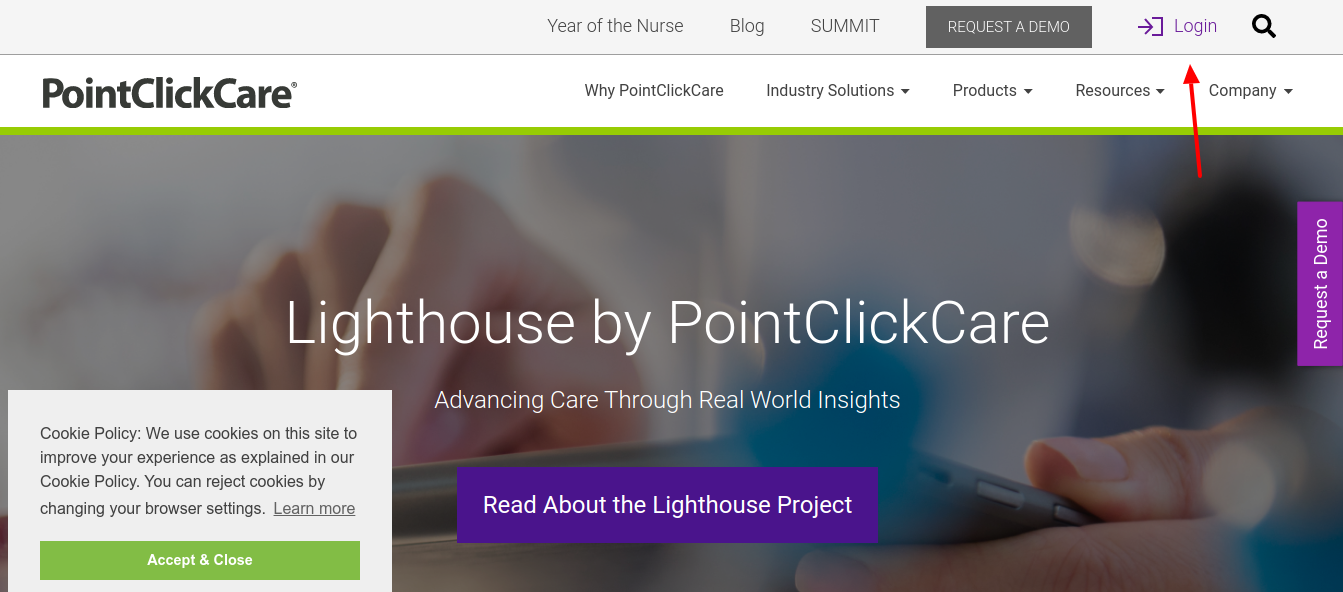 PointClickCare Login