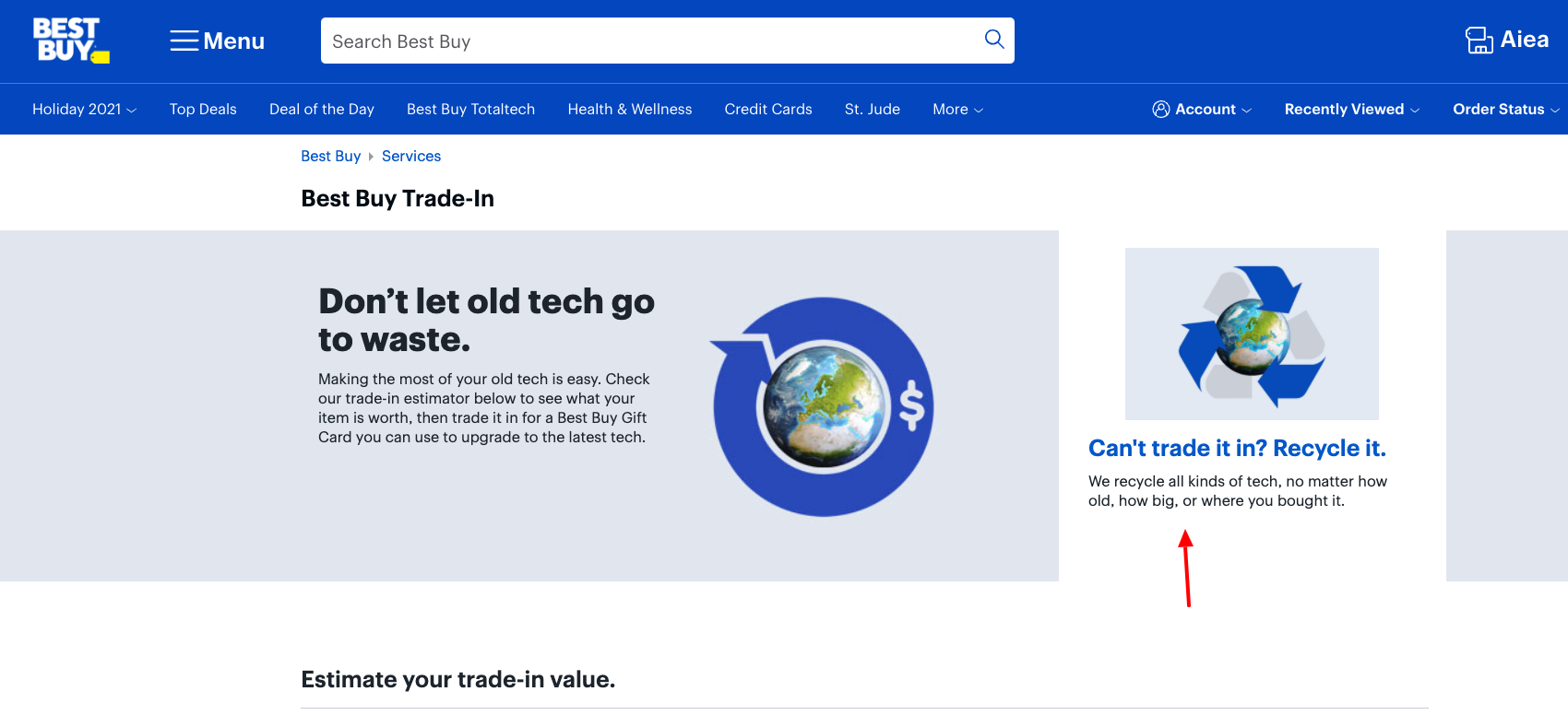 best buy trade in program