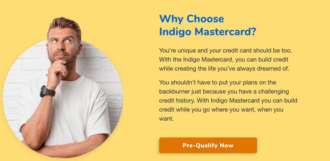 indigo mastercard choose