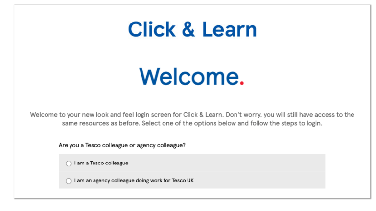 tesco elearning logo